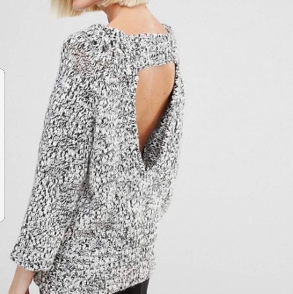 Cheap Monday open back sweater